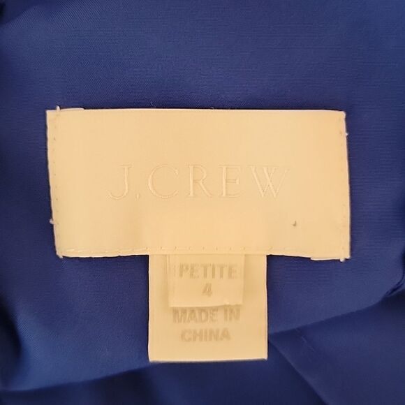 J.Crew silk midi dress Size 4P - Picture 9 of 14